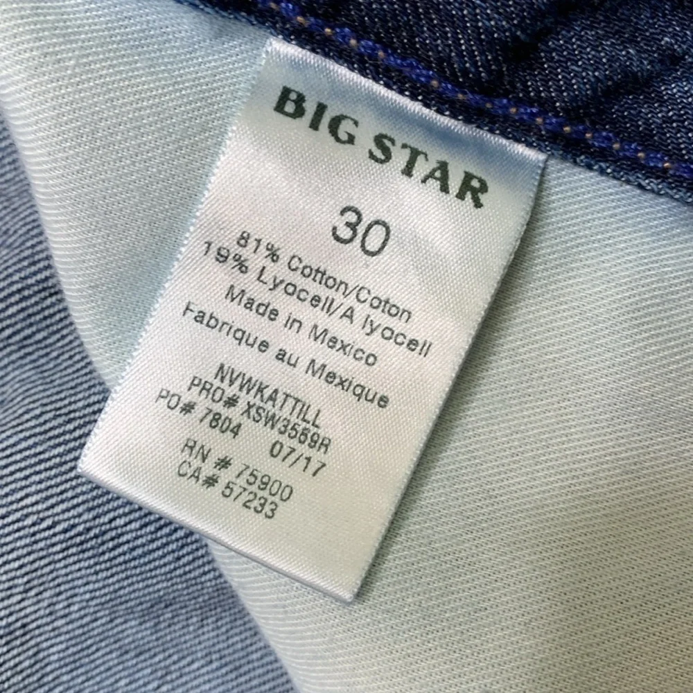 Big Star Kate Straight Denim Jeans
